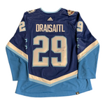 Leon Draisaitl Signed 2022 NHL All Star Game Blue adidas Authentic Jersey