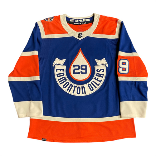 Leon Draisaitl Signed Edmonton Oilers adidas Heritage Classic Authentic Jersey