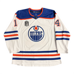 Mattias Ekholm Signed Edmonton Oilers adidas Road Pro Jersey with 2024 Stanley Cup Final Patch