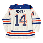 Mattias Ekholm Signed Edmonton Oilers adidas Road Pro Jersey with 2024 Stanley Cup Final Patch