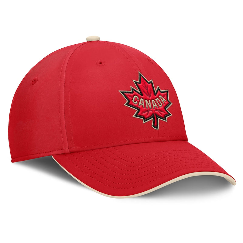 Canada Fanatics Red 2025 4 Nations Face-Off Flex Fit Hat