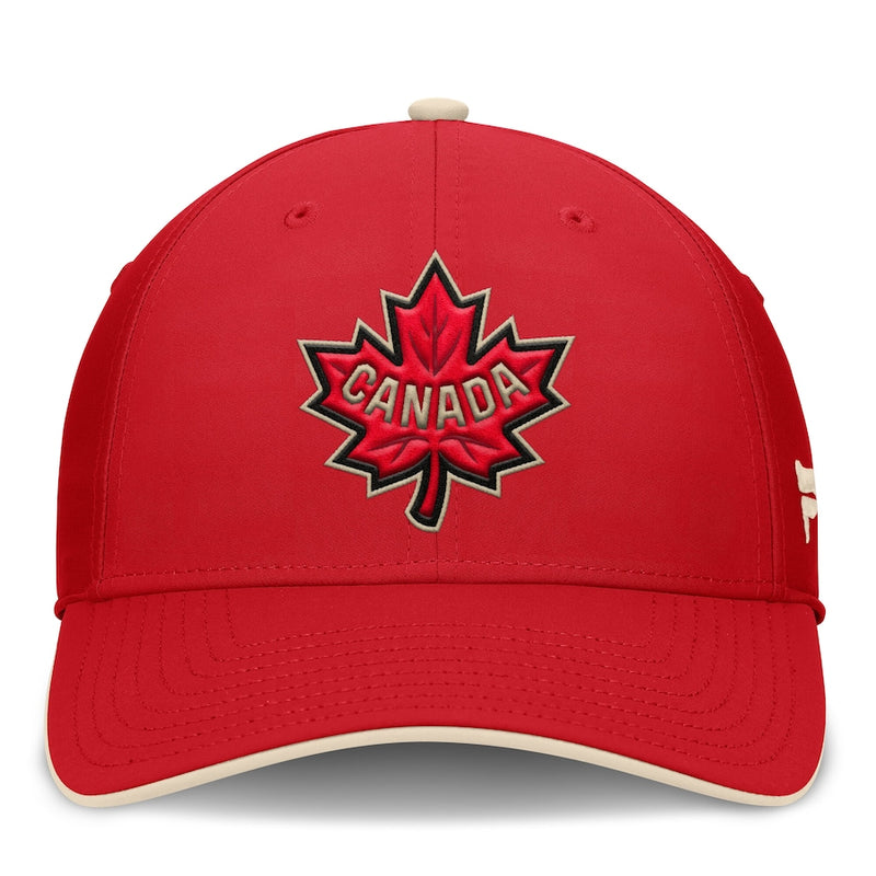 Canada Fanatics Red 2025 4 Nations Face-Off Flex Fit Hat