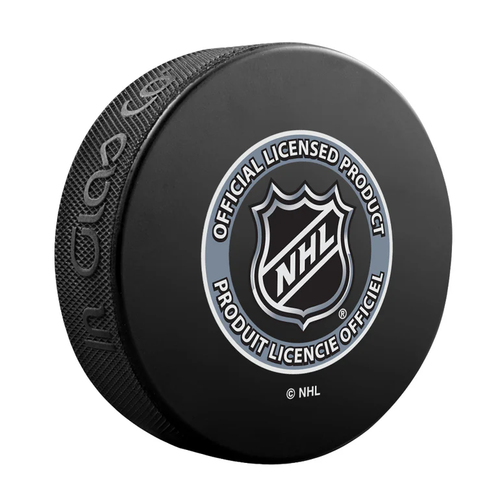 Edmonton Oilers Jersey Design Hockey Puck