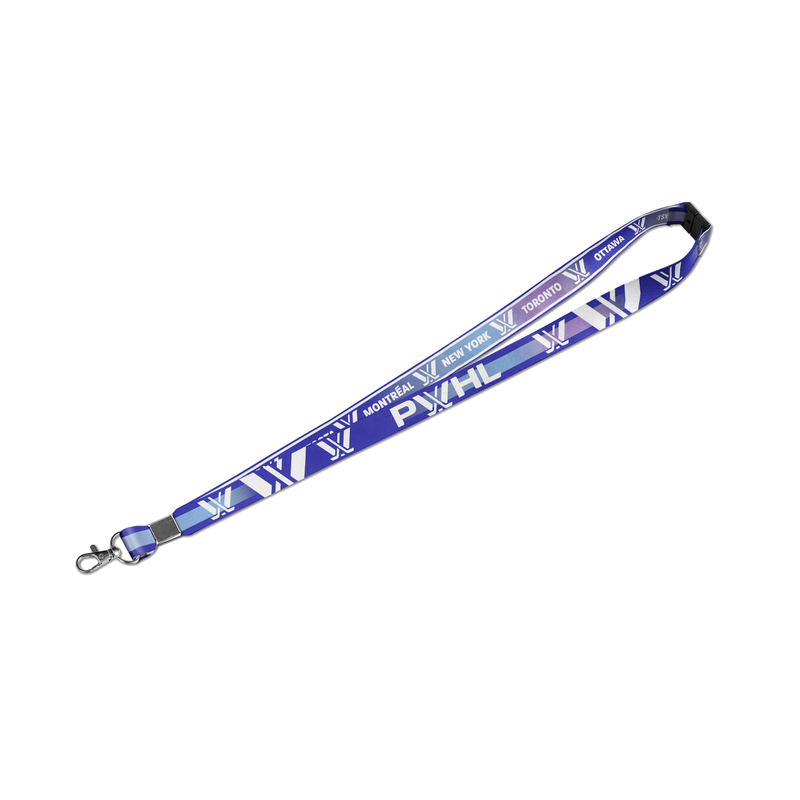 PWHL Sublimated Lanyard