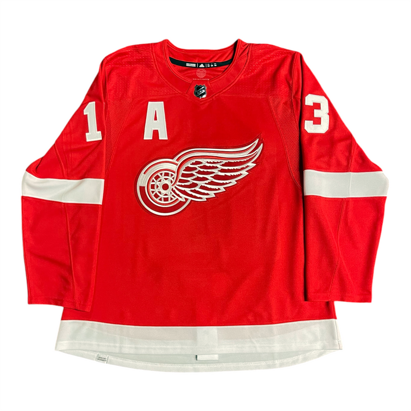 Pavel Datsyuk Signed Detroit Red Wings adidas Home Red Authentic Jersey