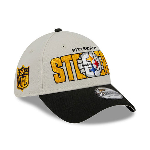 Pittsburgh Steelers New Era 2023 NFL Draft 39Thirty Stretch Fit Hat