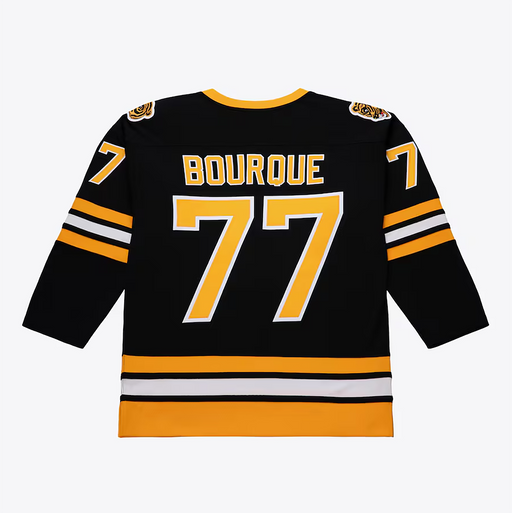 Ray Bourque Mitchell & Ness Boston Bruins Powerplay Black Jersey 1989-90