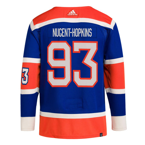 Youth NHL Edmonton Oilers Ryan Nugent-Hopkins Name & Number Navy - T-Shirt  - Sports Closet