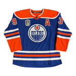 Ryan Nugent-Hopkins Signed Edmonton Oilers adidas Home Pro Jersey with 2024 Stanley Cup Final Patch