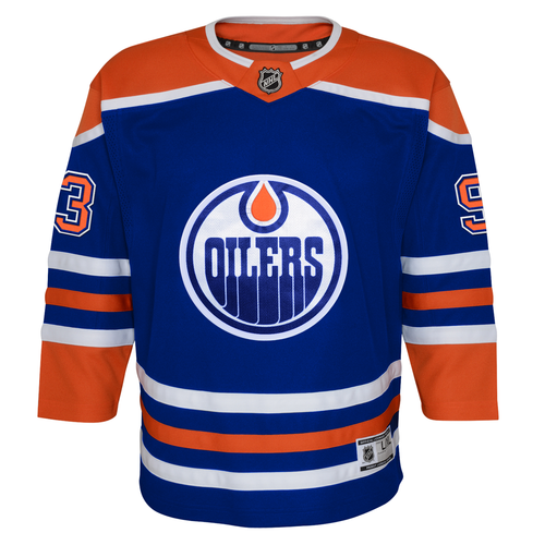 Ryan Nugent-Hopkins Youth Edmonton Oilers Home Blue Premier Replica Jersey