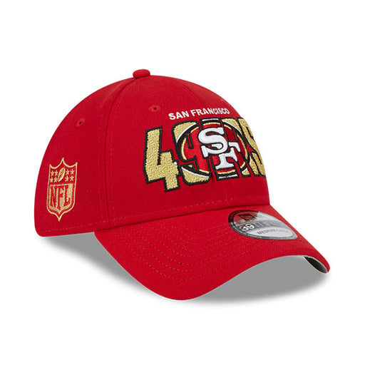 San Francisco 49ers New Era 2023 NFL Draft 39THIRTY Stretch Fit Hat Red