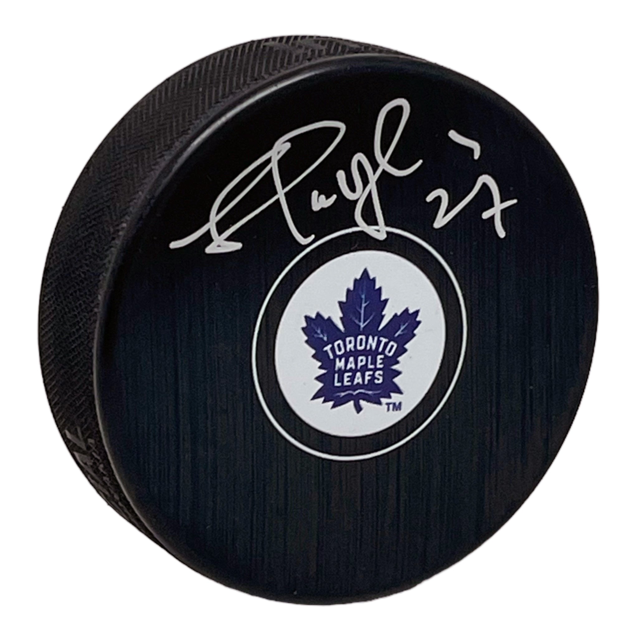 Shayne Corson Signed Toronto Maple Leafs Puck – Pro Am Sports