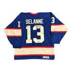 Teemu Selanne Signed Winnipeg Jets CCM Replica Jersey