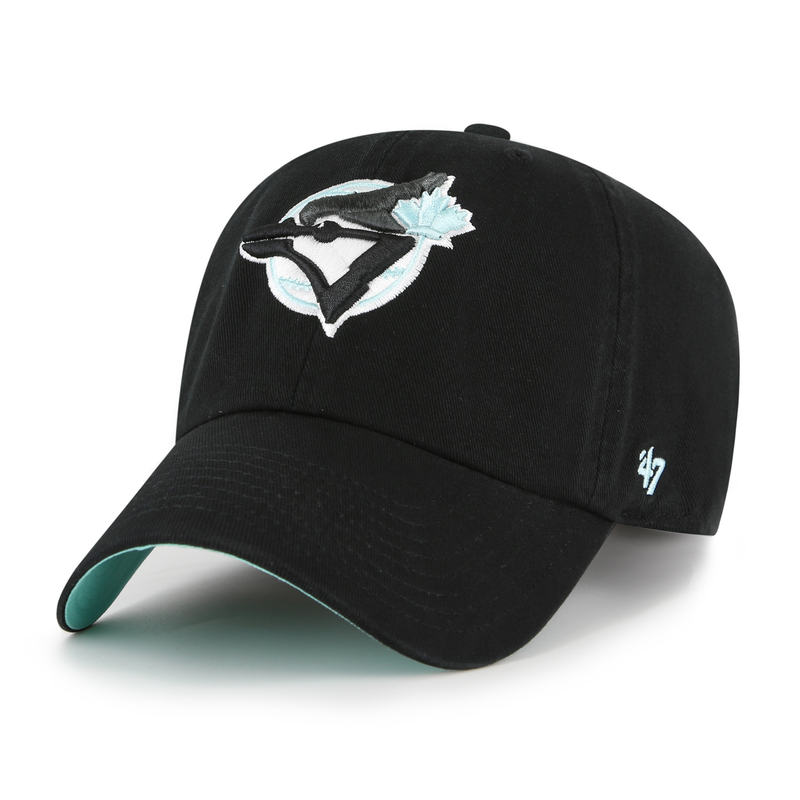 Toronto Blue Jays Black Mint Double Under '47 Clean Up Hat