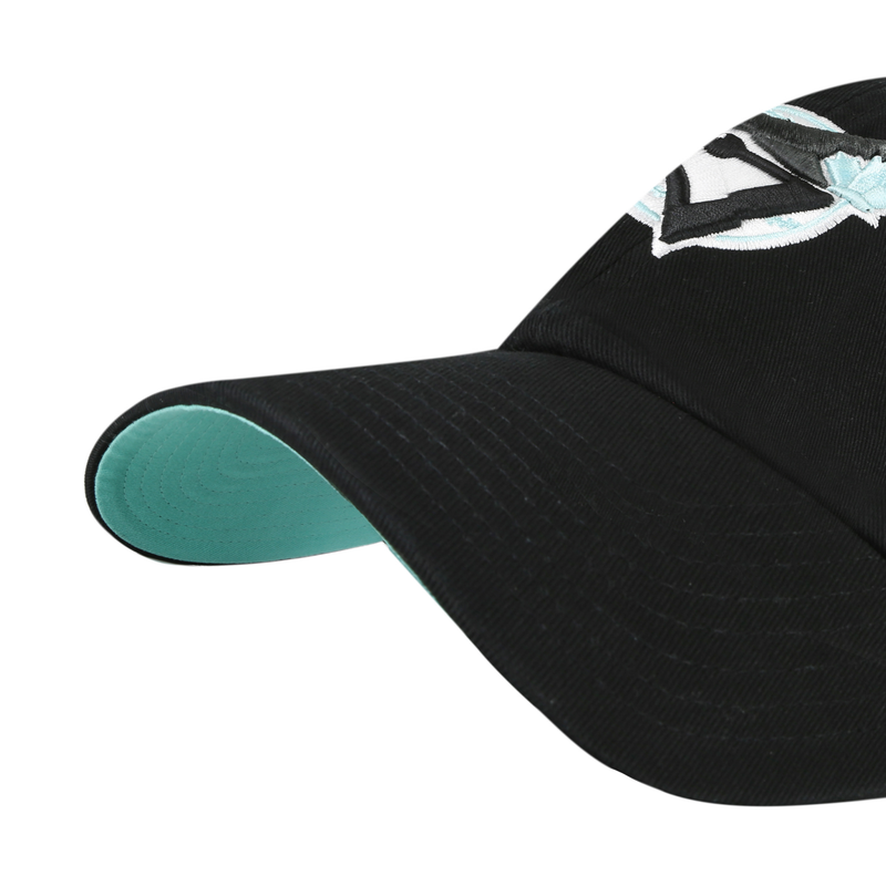 Toronto Blue Jays Black Mint Double Under '47 Clean Up Hat