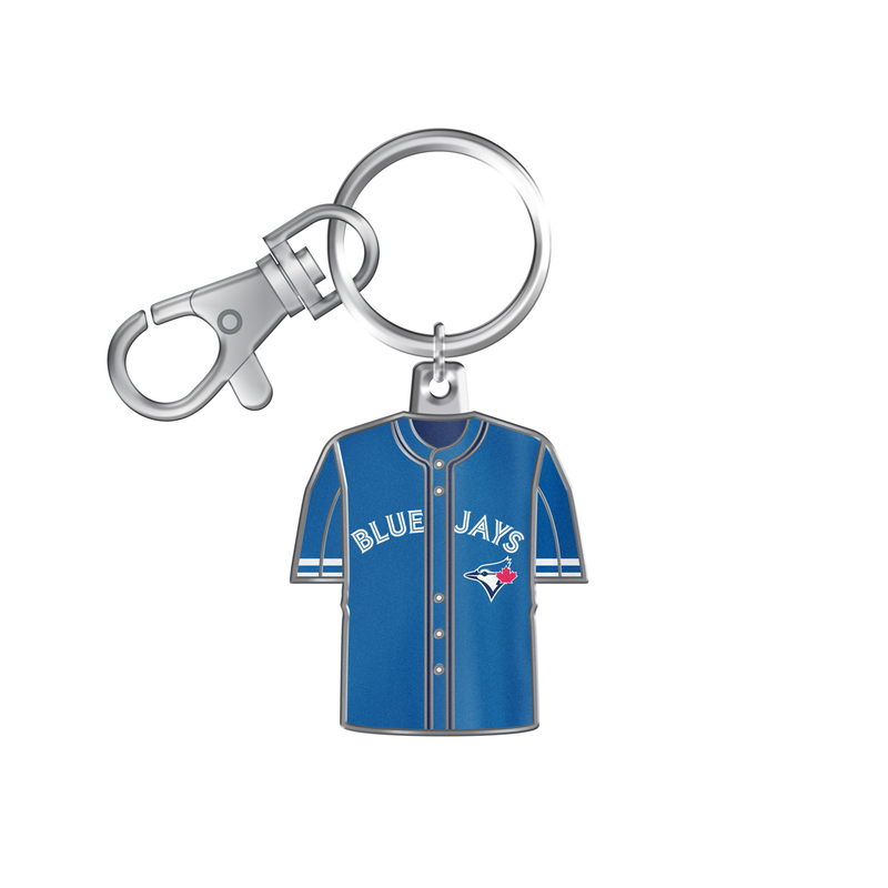 Toronto Blue Jays Jersey Keychain