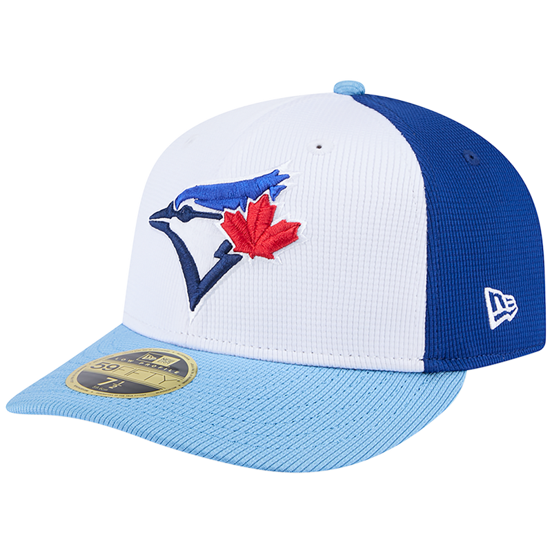 Toronto Blue Jays Spring Training 2025 New Era Low Profile 59Fifty Cap Side Patch