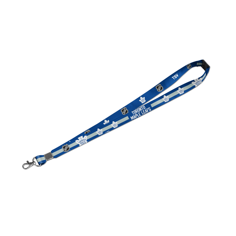 Toronto Maple Leafs Sublimated Lanyard Blue