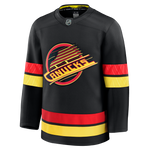 Vancouver Canucks Fanatics Premium Alternate Black Jersey