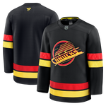 Vancouver Canucks Fanatics Premium Alternate Black Jersey