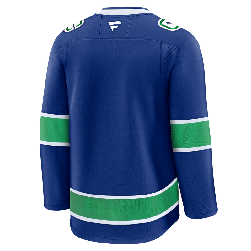 Vancouver Canucks Fanatics Premium Home Royal Jersey