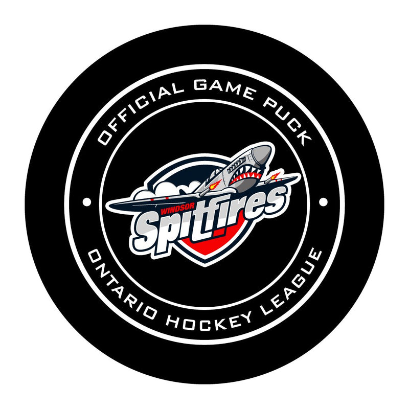 Adam Henrique Windsor Spitfires Autographed Game Puck