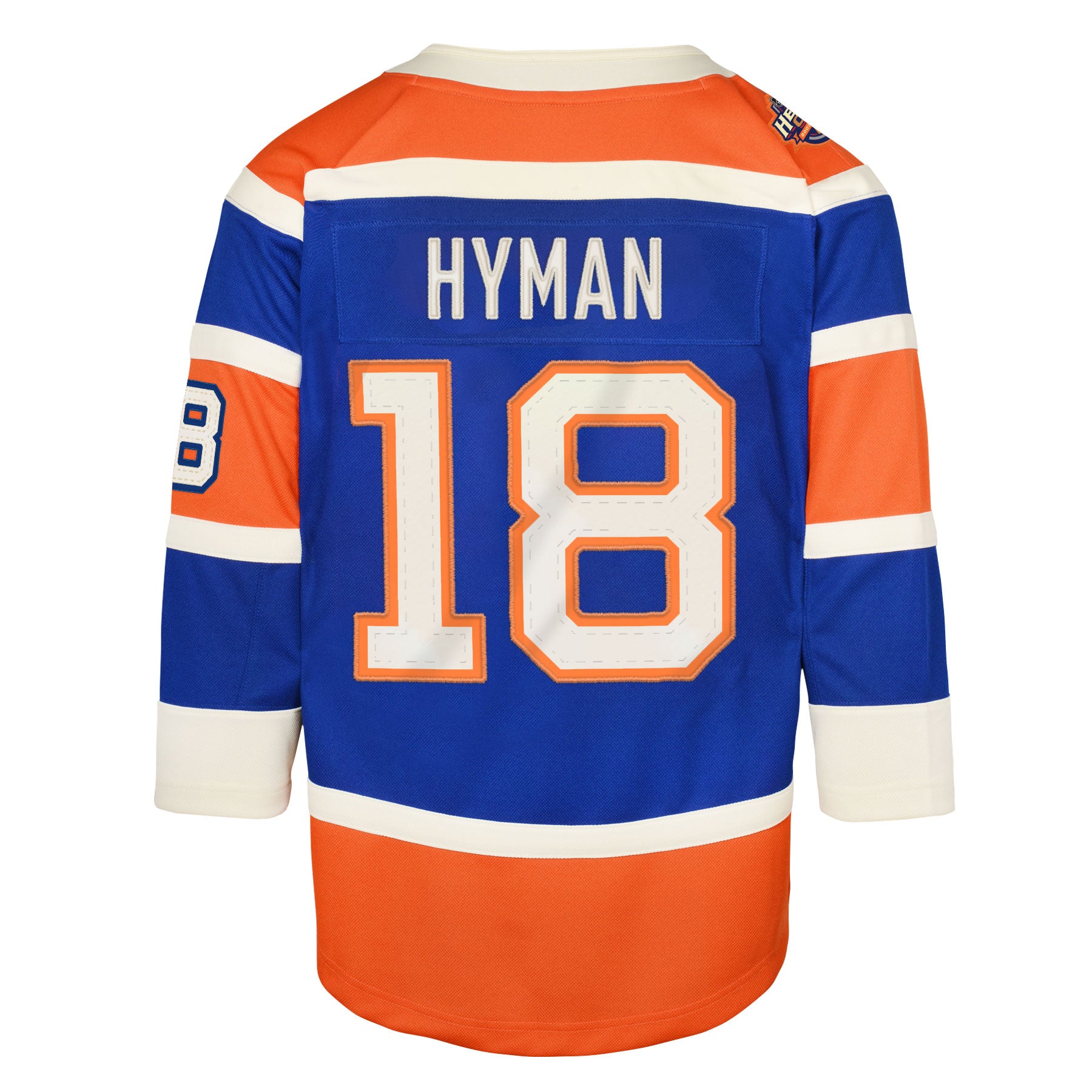 Framed Zach Hyman Edmonton Oilers Autographed Orange Adidas Authentic Jersey