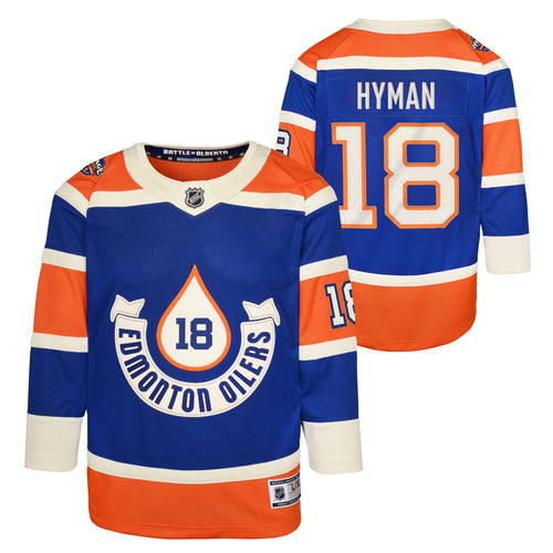 Women's Fanatics Branded Zach Hyman Orange Edmonton Oilers