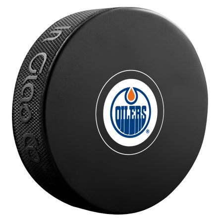 Adam Henrique Edmonton Oilers Autographed Small Logo Puck