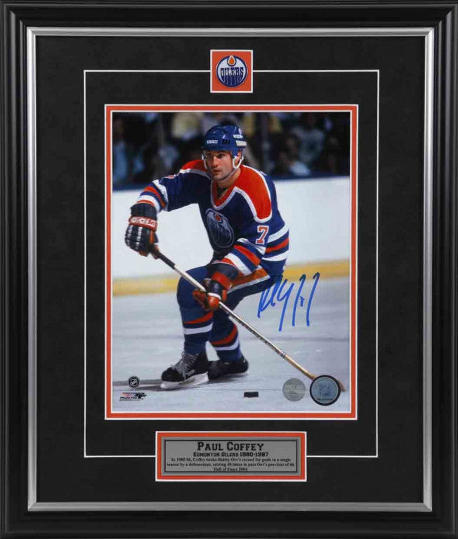 Paul Coffey Autographed Edmonton Oilers® Authentic CCM Blue Jersey -  CloutsnChara