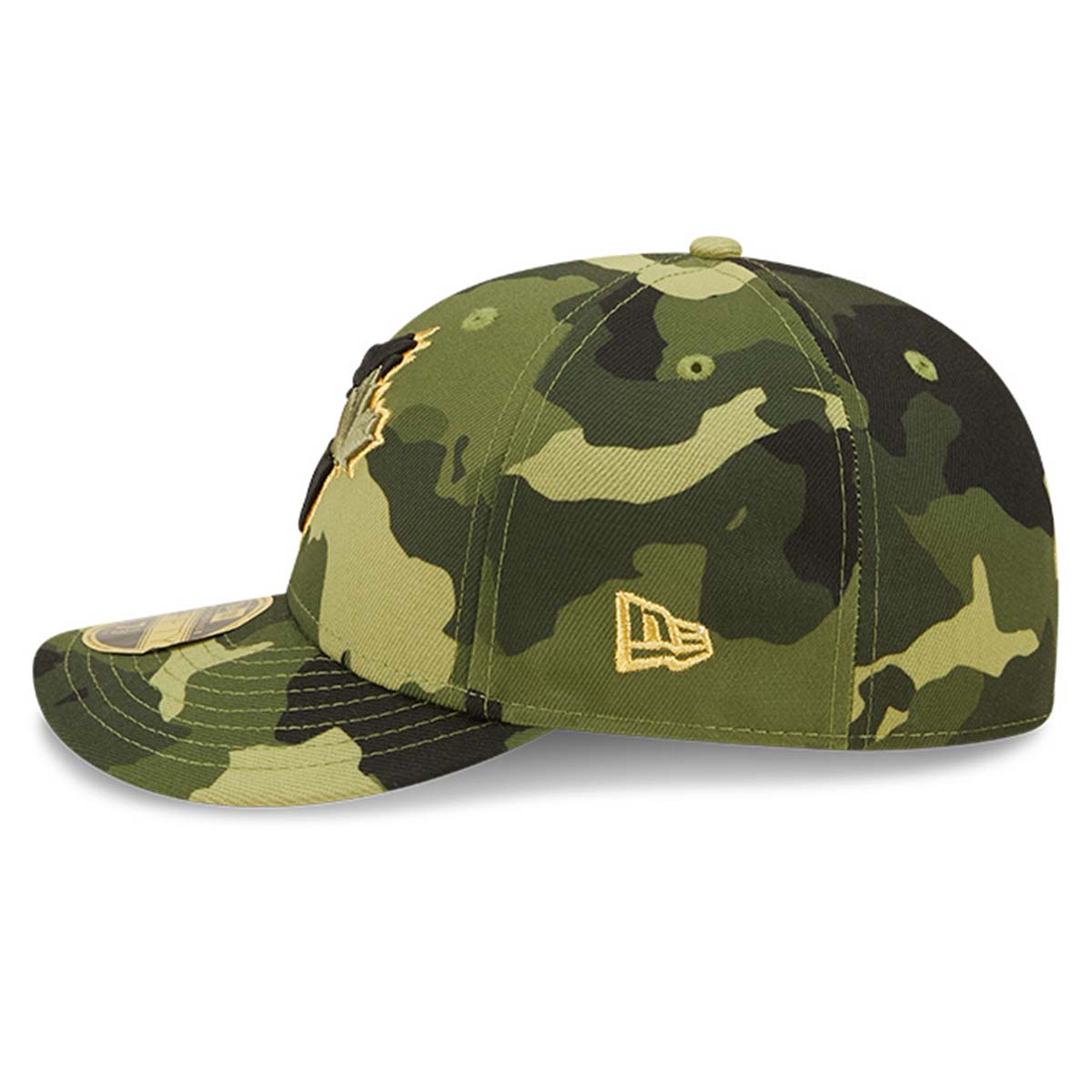 Toronto Blue Jays New Era 2021 Armed Forces Day On-Field Low Profile  59FIFTY Fitted Hat - Camo