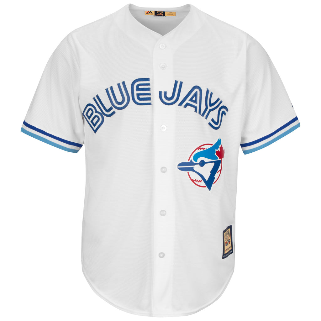 Majestic Cooperstown Collection Toronto Blue Jays 1989 ~ 1996 road grey  replica jersey w/ 1991 ASG patch : r/baseballunis