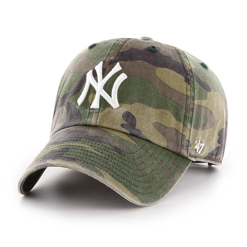 ‘47 Men's Los Angeles Dodgers Camo Clean Up Adjustable Hat