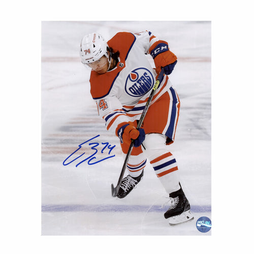 Ethan Bear Edmonton Oilers Adidas Authentic Home NHL Hockey Jersey –