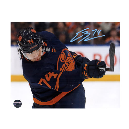 Ethan Bear Edmonton Oilers Adidas Authentic Home NHL Hockey Jersey –