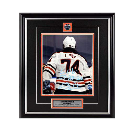 Lot Detail - Ethan Bear - Edmonton Oilers - 2017 Young Stars Classic -  Game-Worn Jersey w/A