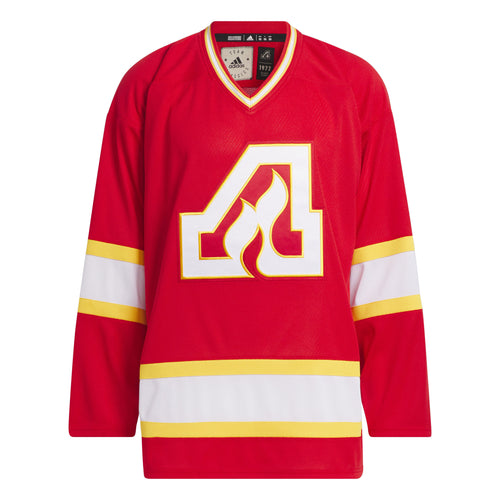 Authentic Calgary Flames Jersey XL 52 Pro Player Pedestal New