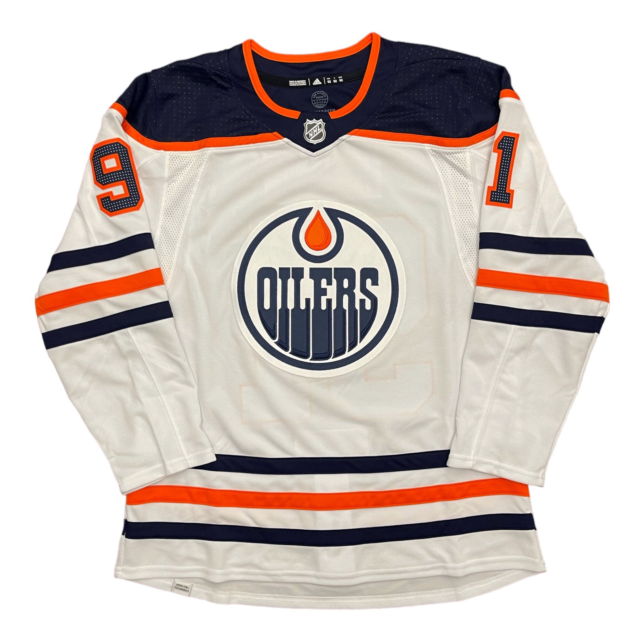Evander Kane Signed Edmonton Oilers Reverse Retro 2.0 Adidas Jersey