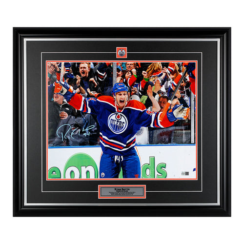 Ryan Smyth Edmonton Oilers Autographed Signed Last Game Farewell 8x10 Photo