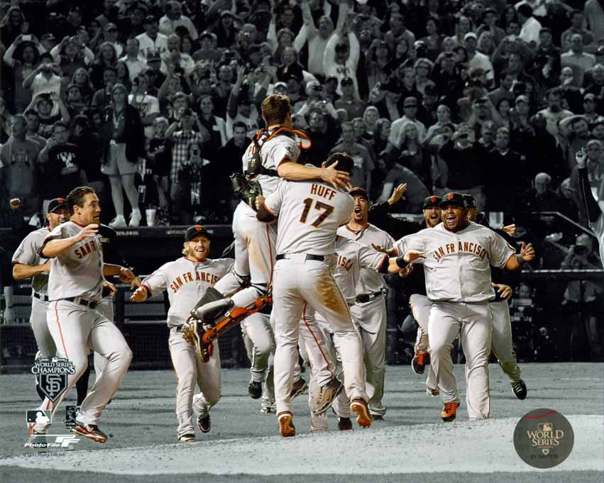 San Francisco Giants - 2010 World Series Championship, 8x10 Color Photo