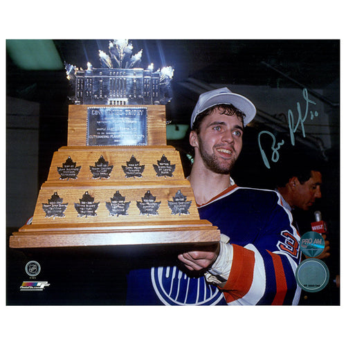 Bill Ranford Autographed Edmonton Oilers adidas Team Classics Authentic  Vintage Jersey w/1990 CUP Inscription - NHL Auctions