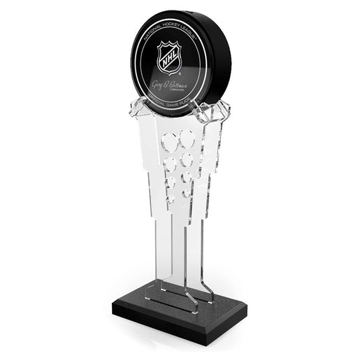 All Star Jersey Show Case Bottom Mount/Vertical Standing Puck Holder